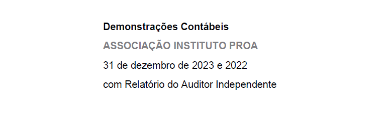 Auditoria PROA 2023 (AUDISA)